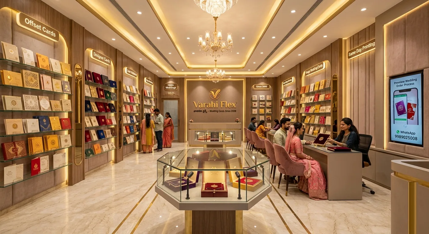 varahiflex-weddingcard-showroom-inside